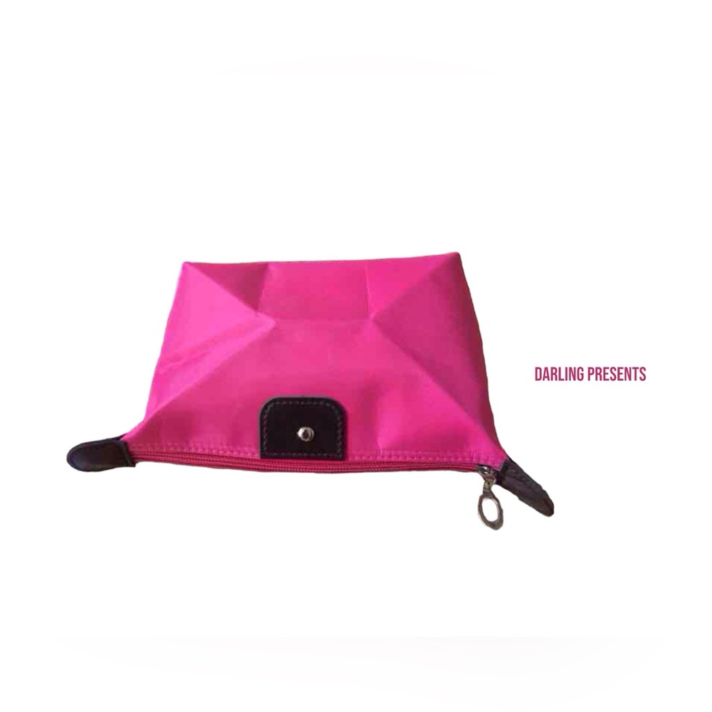 Cosmetic Bag Women Color Pink Size 6.5 X 8